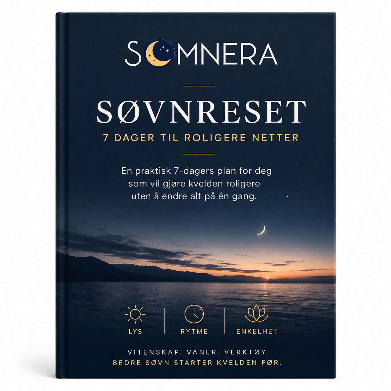 SOMNERA Søvnreset – 7-dagers digital guide